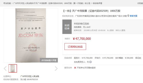 福建天廣中茂蹊蹺預虧30億，深交所質疑業績“大洗澡”及拍賣業務